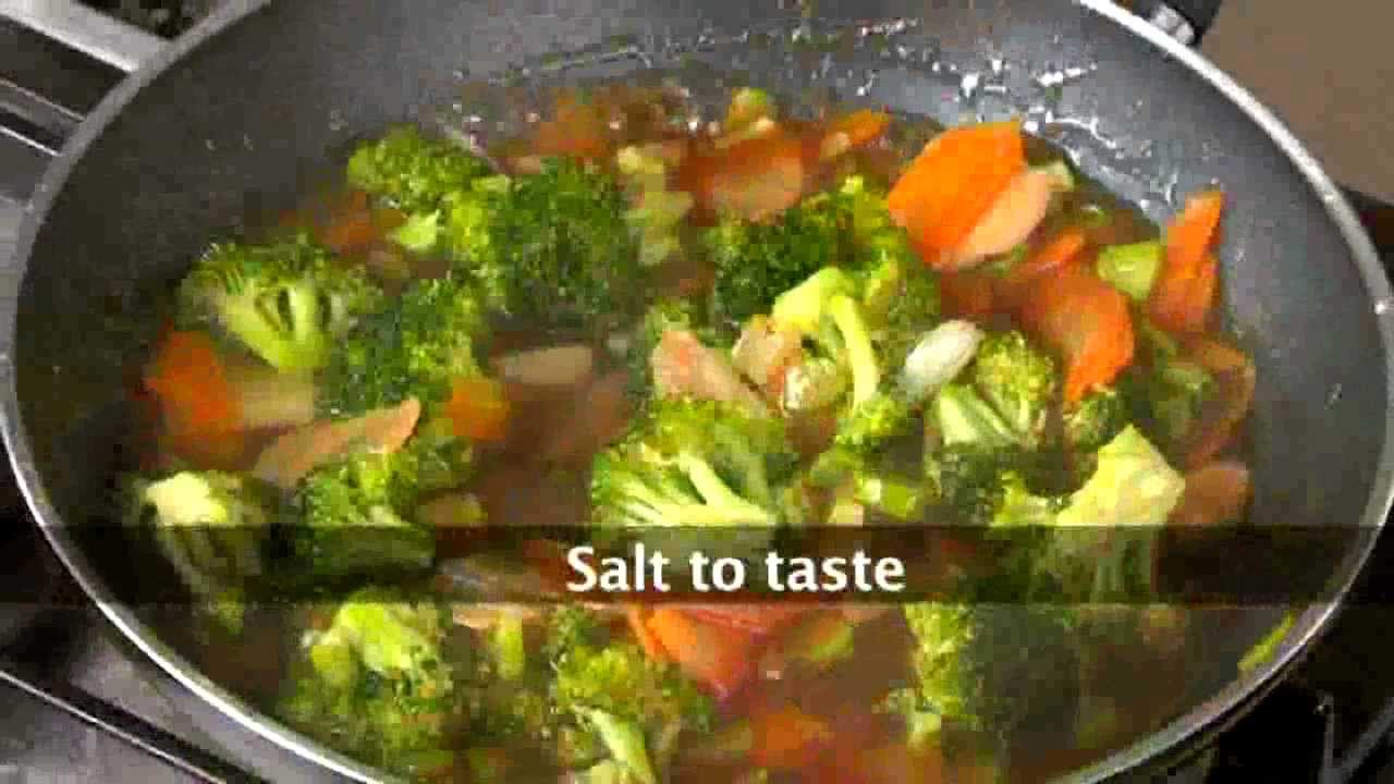 Orange and Broccoli dish | Sanjeev Kapoor | Sanjeev Kapoor Khazana