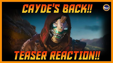 Cayde Is Back! Final Shape Trailer Reaction! - It Happened When We Fishing!