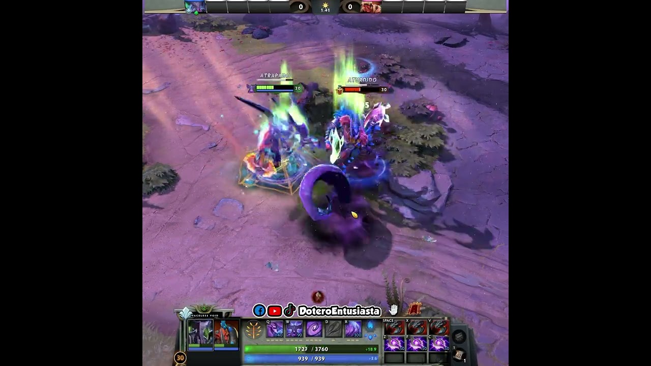 Faceless Void  VS Troll Warlord 