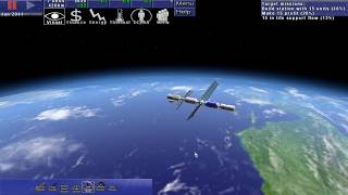 Space Station Manager sim gameplay demo