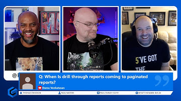 When will drill through reports be available in Power BI Paginated reports?