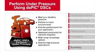 dsPIC® DSCs Perform Under Pressure
