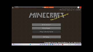 i just downloaded this version and i got this? minecraft alpha 1.0.16