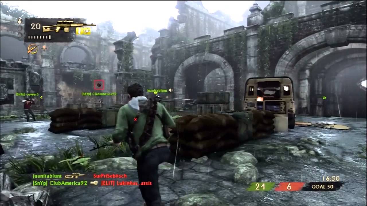 Uncharted 3  › Live match with friends