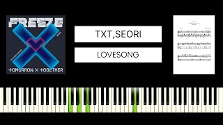 TXT - 0X1=LOVESONG (I Know I Love You) feat. Seori (BEST PIANO TUTORIAL \u0026 COVER)