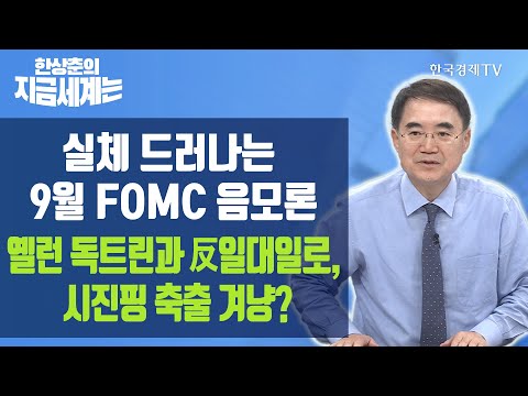 실체 드러나는 9월 FOMC 음모론 <strong>옐런</strong> 독트린과 反일대일로, 시진핑 축출 겨냥? / 한상춘의 지금세계는 / 한국경제TV