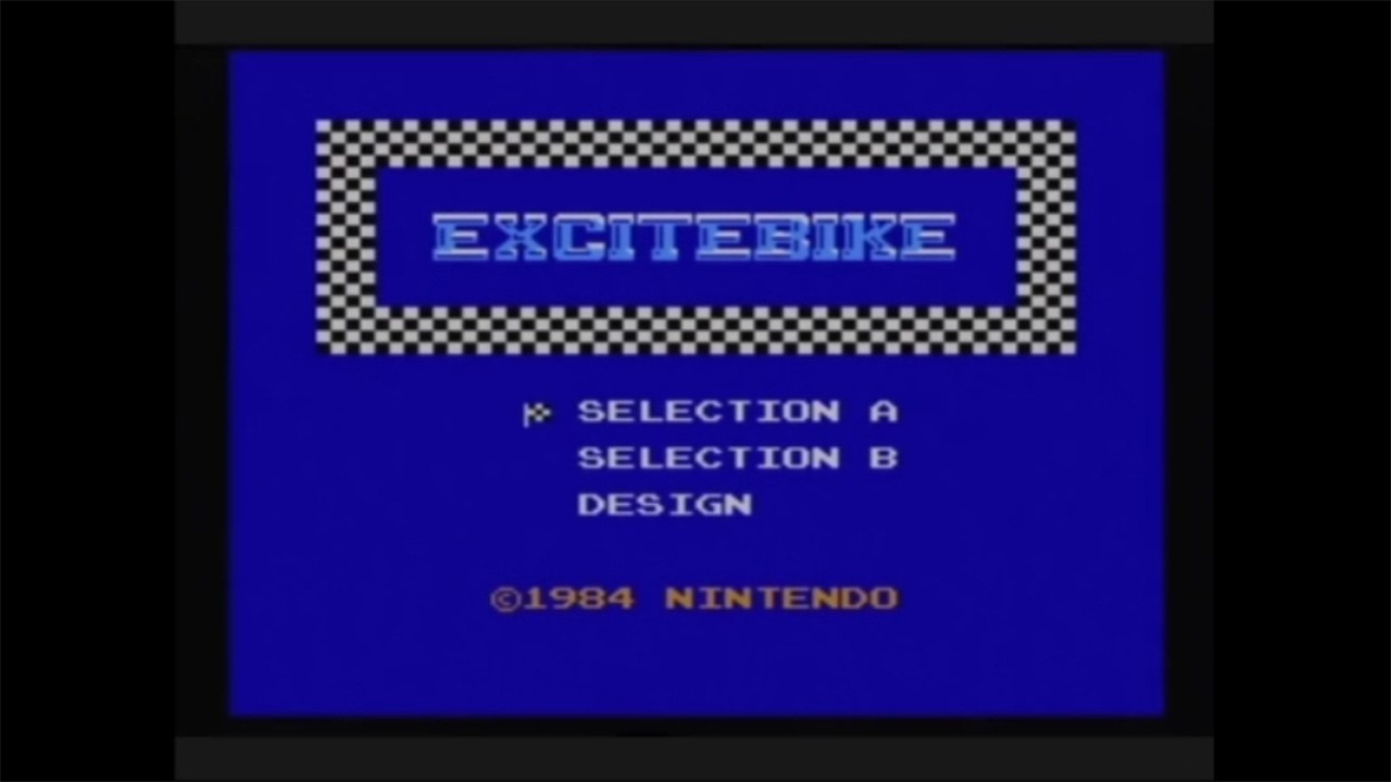 1980年代のファミコンソフトをやろう！ 【FC】エキサイトバイク