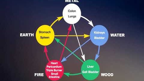 Chinese Five Elements (五行 wǔxíng) or 5 Phases