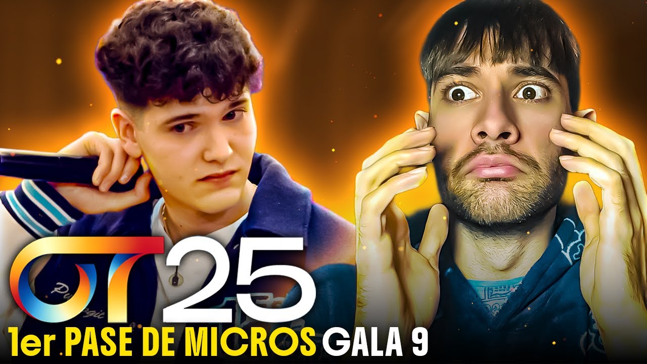 REACCION a CRESPO - Hold my hand | PRIMER PASE DE MICROS GALA 9 | OT 2025 #OT2025