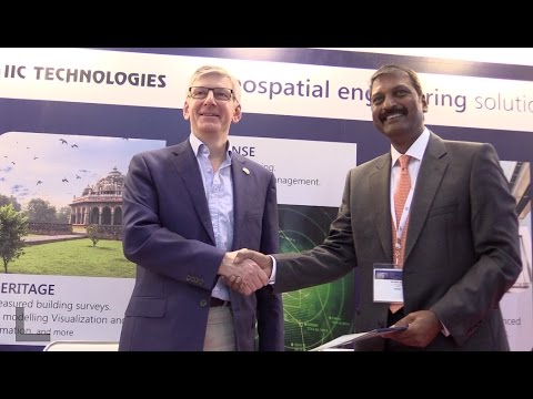 Ordnance Survey International signs an MoU with IIC at Geospatial World Forum