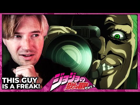 This Guy Is A FREAK REACTION JOJO S BIZARRE ADVENTURE PART 5 EP 26 27 