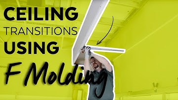 Ceiling Transitions Using F Molding | How to | Armstrong Ceiling Solutions