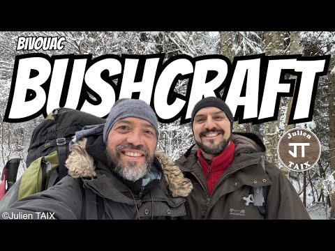 Bushcraft Bivouac: "Snow in the Forecast" #bushcraft with @yvan-bushcraft-alpin