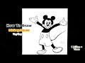 How To Draw Mickey Mouse | drawing for kids | Mickey Mouse Drawing | मिकी माउस कैसे बनाएं