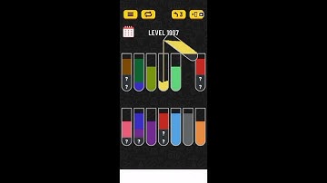 water sort puzzle level 1997