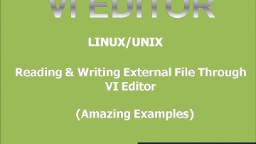Vi Basic Reading and Writing From External file