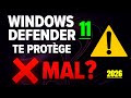 Windows Defender trop strict ? Les bons réglages sans risque (2026)