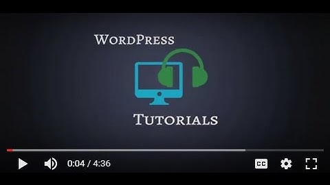 Install WordPress from Cpanel in hostgator