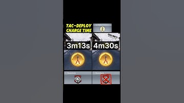 TAC-DEPLOY CHARGE TIMES #codm