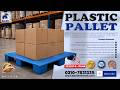 Heavy Duty Plastic Pallet 1210 P-4 Plain | Warehouse & Industrial Pallet in Pakistan