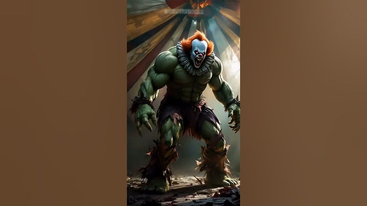 hulk and clown #animation