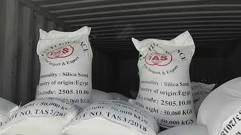 Tas Flowrance Group Silica Sand  high quality of Packing 50 KG Small Bags