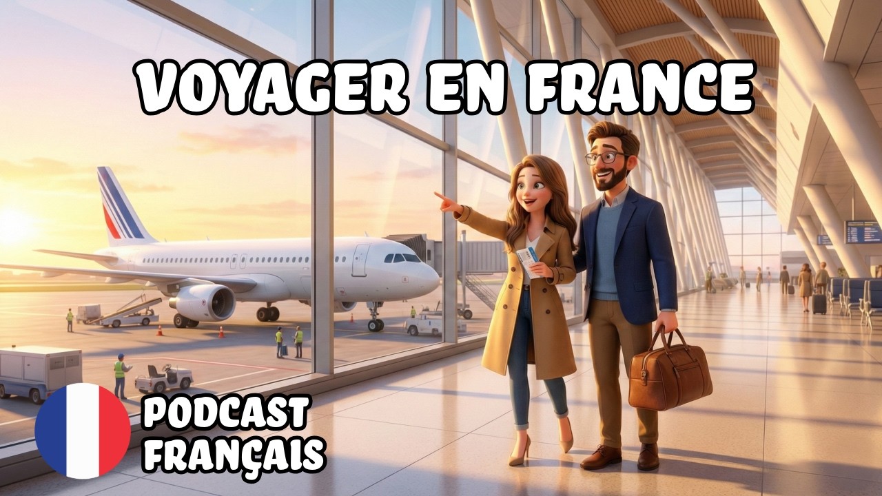 Le Voyage en France ✈️🥐 | Apprendre le Français | Podcast