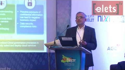 eBihar 2014 - Emerging Technologies -- Big Data Analytics,... - Shri Ravi Khattar...