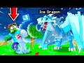 *NEW* BOSS ICE DRAGON in MINECRAFT!