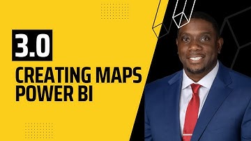 3.0 Introduction to Maps in Power BI | Power BI Tutorials for Beginners | By Carl Huff