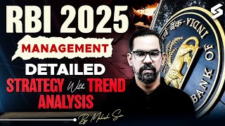 RBI Grade B FM Strategy | RBI Grade B Management Strategy and Trend Analysis 2025 | Mahesh Sir
