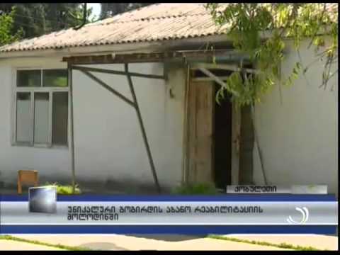 უნიკალური გოგირდის აბანო რეაბილიტაციის მოლოდინში
