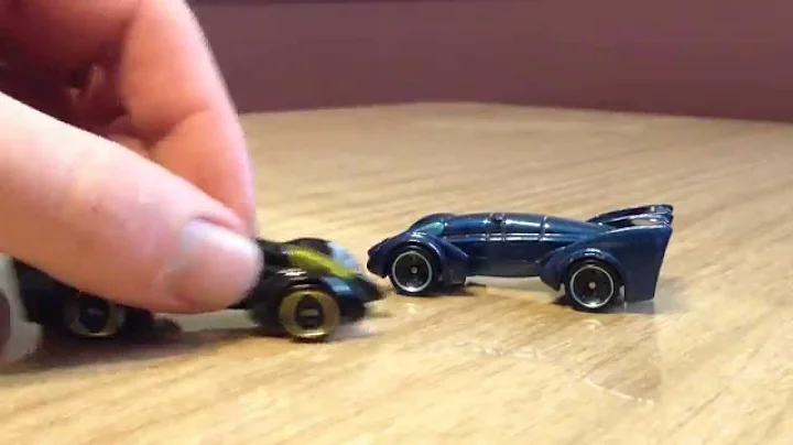 Hot Wheels 2015 Recolor Update - Batman Live! Batmobile