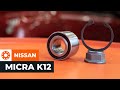 Cómo cambiar los cojinete de rueda parte trasera en NISSAN MICRA K12 [VÍDEO TUTORIAL DE AUTODOC]