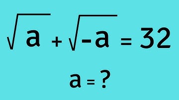 Leuke vierkantswortel algebra wiskundige vergelijking | Alleen voor genie | Kun je het oplossen? |