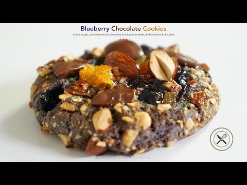 Blueberry Chocolate Cookie – Bruno Albouze – THE REAL DEAL