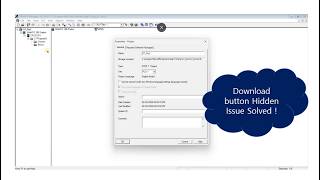 Solve the Disabled Download Button Issue in Simatic Manager