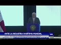 Mulino reafirma su compromiso con el sector logístico en la Convención marítima de las Américas