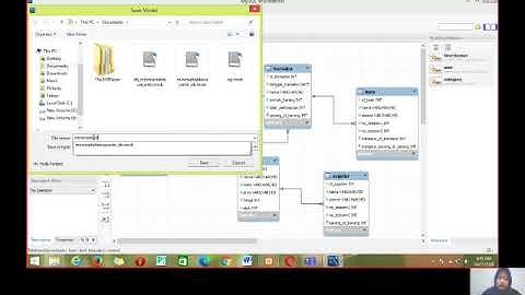Tutorial membuat ERD-Sistem Basis Data Menggunakan XAMPP dan MySQL Workbench