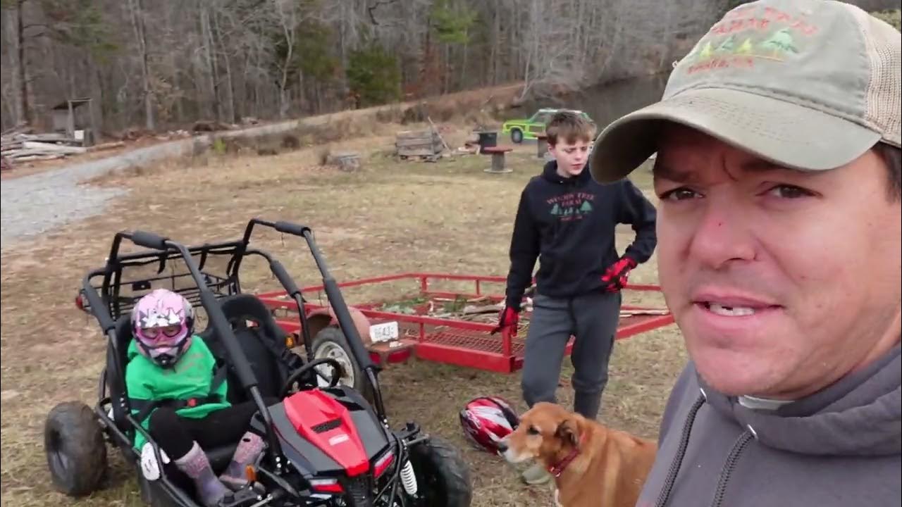 Running Laps in the New Coleman GK200 Go Kart! YouTube