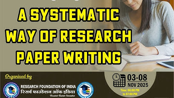 Day-1, Problem identification and formulation/Art of writing a review of literature
