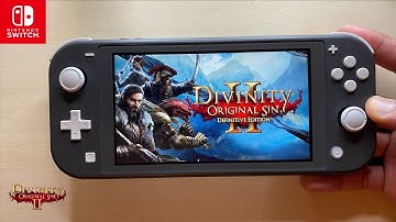 Divinity: Original Sin 2 - Definitive Edition Nintendo Switch Lite Gameplay