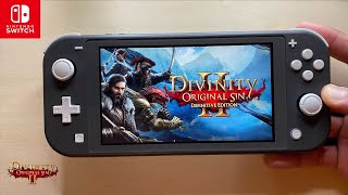 Divinity: Original Sin 2 - Definitive Edition Nintendo Switch Lite Gameplay