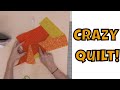 How to Make a Crazy Quilt - Y Seam Piecing Tutorial with Leah Day