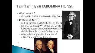 APUSH Review: Tariffs That You Must Know