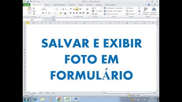 Salvar e EXIBIR FOTO em Formulário Excel VBA ao Clicar em Listview