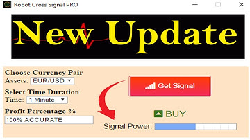 New Update new Features In Robot Cross Signal - Binary Option Trading