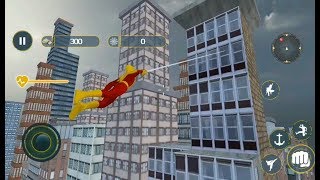 Spider City Rope Hero | Flying Spider Hero City Battle - Android GamePlay screenshot 4