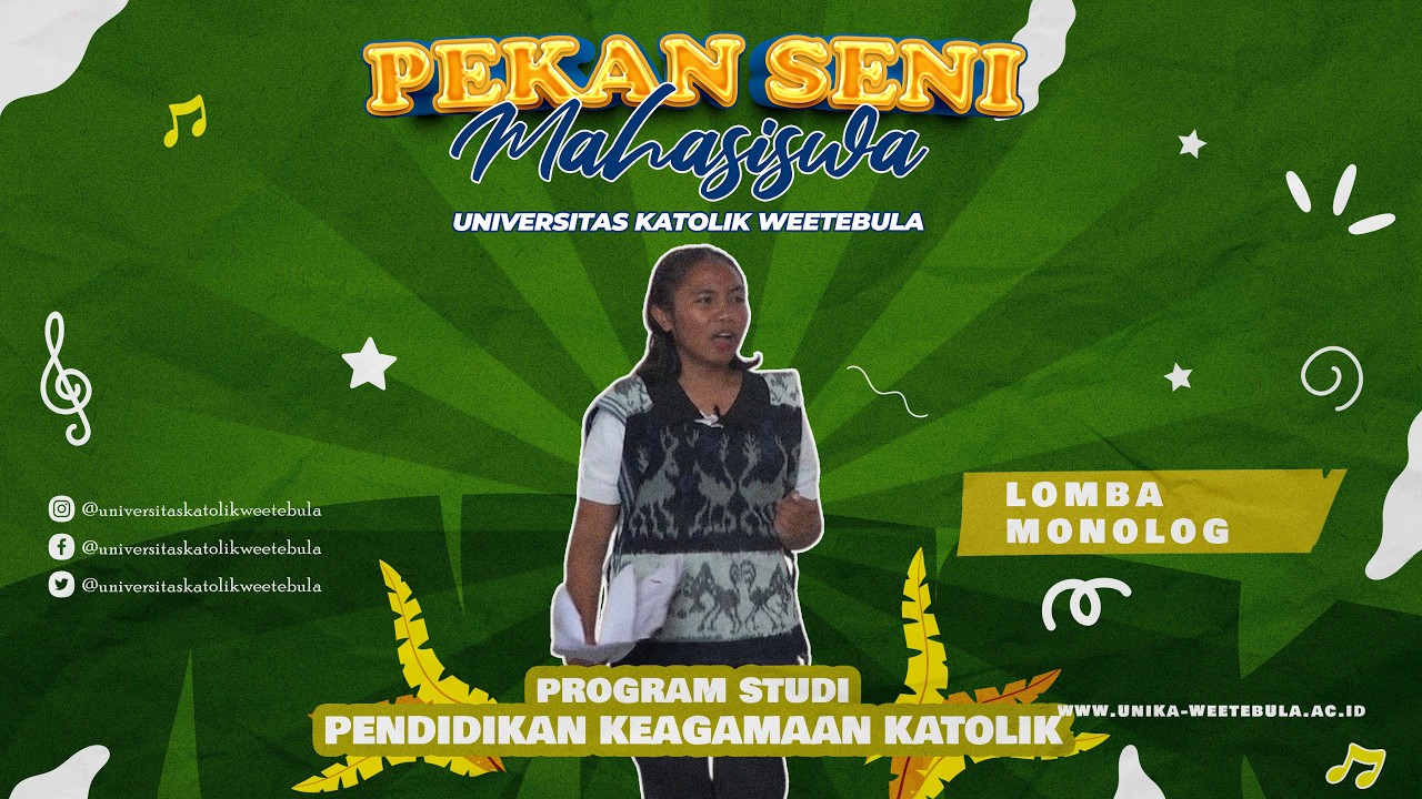 LOMBA MONOLOG | PROGRAM STUDI PENDIDIKAN KEAGAMAAN KATOLIK | 06 MARET 2026