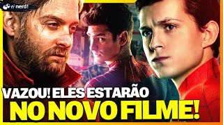 VAZOU! ANDREW GARFIELD E TOBEY MAGUIRE EM HOMEM-ARANHA NO WAY HOME!